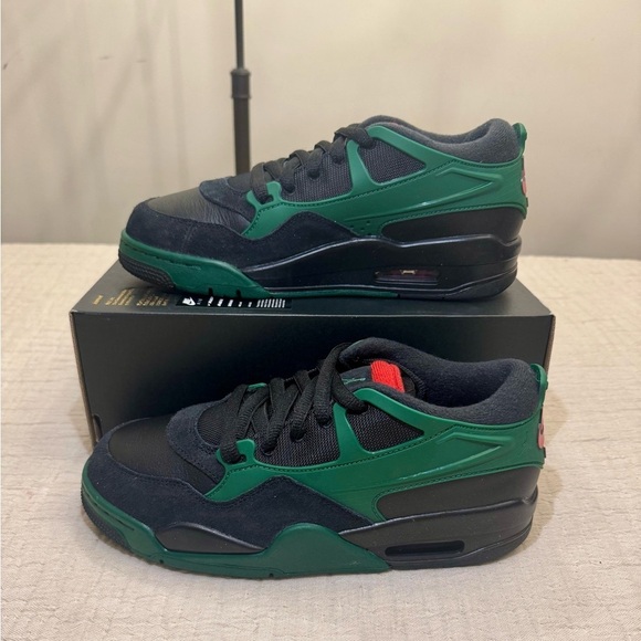 Nike Other - Brand new! Big Kids' Air Jordan 4RM Black/Gorge Green/Varsity Red, sz 7y